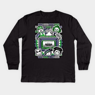 Everything is Creepy Mix Vol. 1 Kids Long Sleeve T-Shirt